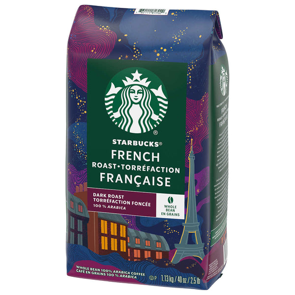 Starbucks French Roast Whole Bean Coffee, 1.13 kg
