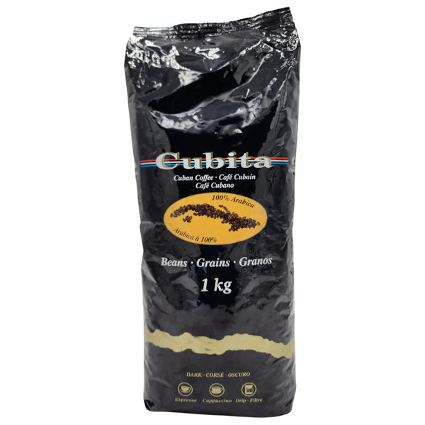 Cubita, Cuban Coffee Whole Beans - 1 Kg