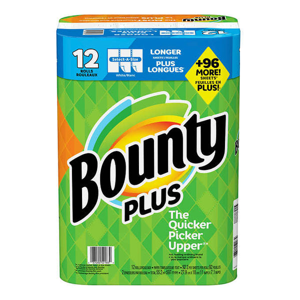 Bounty Plus Paper Towel Pack of 12