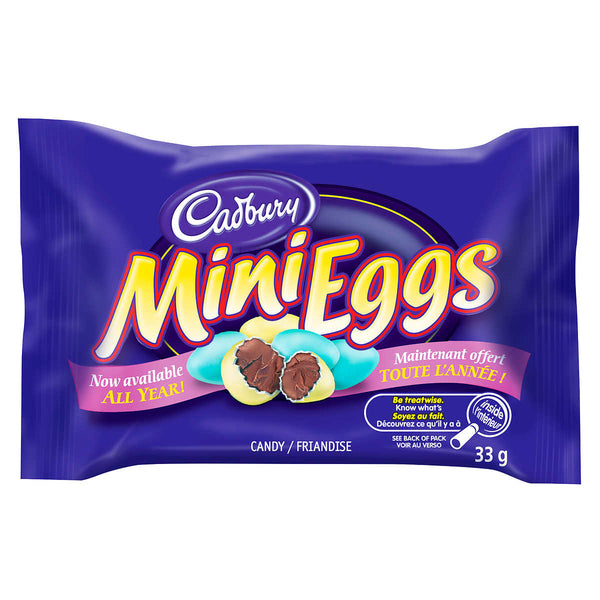 Cadbury Mini Eggs Chocolate Candy 33 g