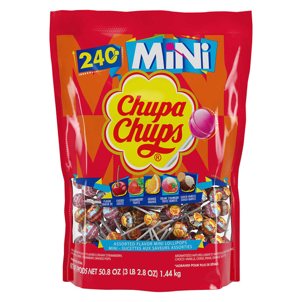 Chupa Chups Mini Lollipops Pack of 240