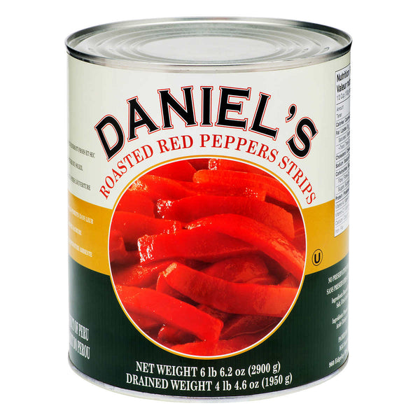 Daniel’s Roasted Red Pepper Strips 2.84 L