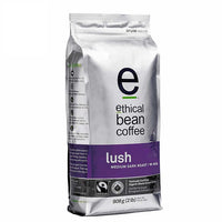 Ethical Bean Coffee Lush Medium Dark Roast Whole Bean Coffee