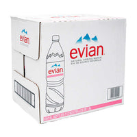 Evian Natural Spring Water 12 × 1.5 L