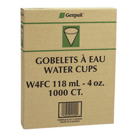 GenPak 4-oz Cone Water Cups 5 packs of 200