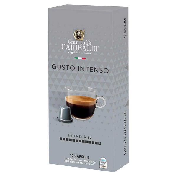 Gran Caffé Garibaldi Intenso 10 Nespresso Compatible Pods