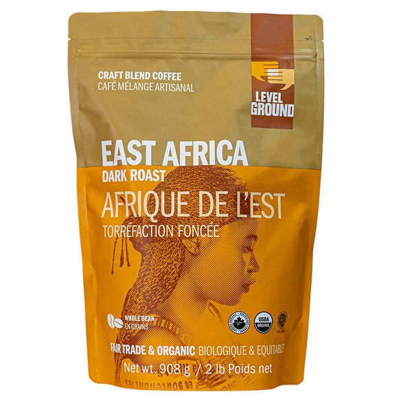 Level Ground East Africa Dark Roast Coffee 908g