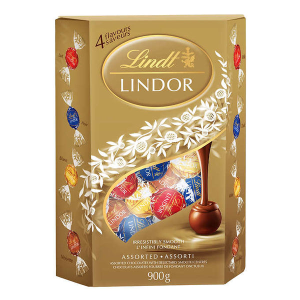 Lindt Lindor Assorted Chocolates Cornet 900 g