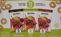 Martin’s Crispy Apple Chips 15 × 22 g