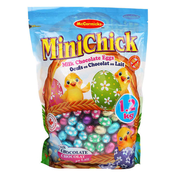 McCormicks MiniChick Milk Chocolate Eggs 1.2 kg