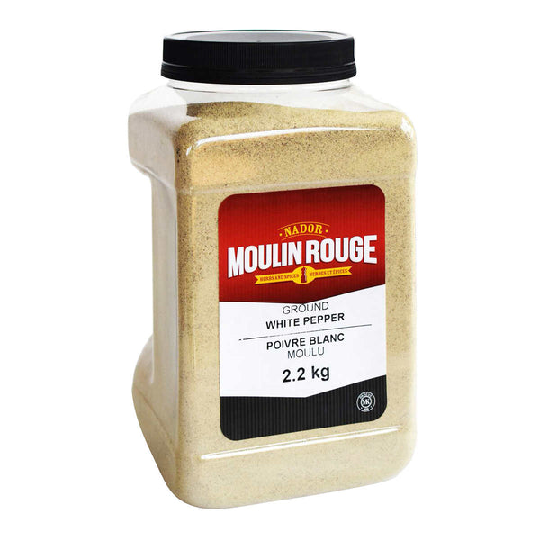 Moulin Rouge Ground White Pepper 2.2 kg