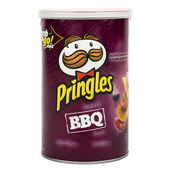 Pringles BBQ Potato Chips 68 g adea coffee