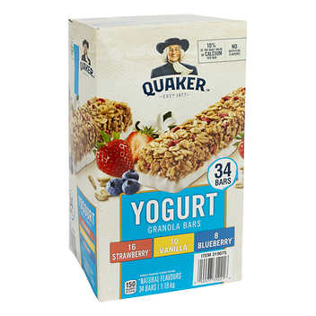 Quaker Yogurt Granola Bars 34 × 35 g