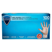 Sani Guard Large Vinyl Gloves pack of 100