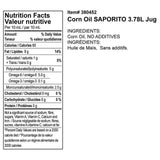 Saporito Foods Corn Oil, Cholesterol Free, 3.78 L ADEA COFFEE