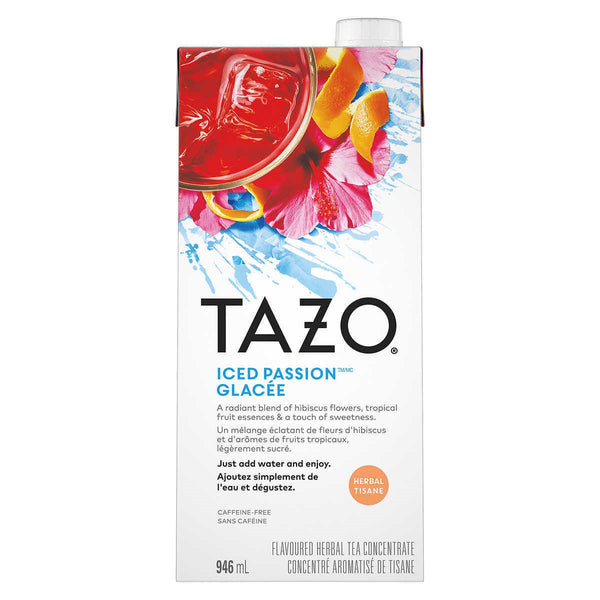 Tazo Iced Passion Tea Concentrate 946 mL