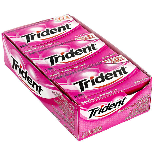 Trident Bubblegum 12 pack