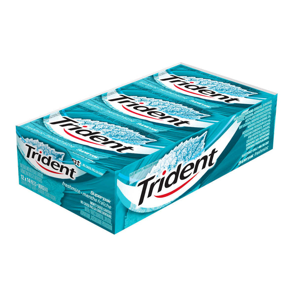 Trident Sugar-free Freshmint Gum 12 pack