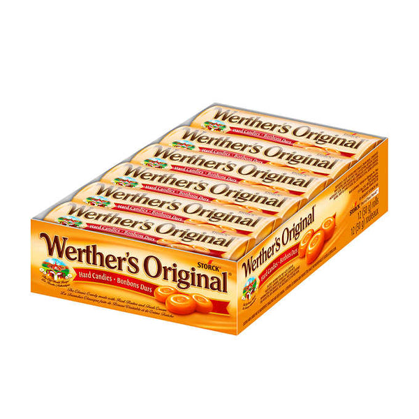 Werther’s Original Hard Candy Rolls 12 × 50 g