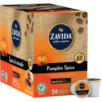 Zavida Single Serve Coffee Pumpkin Spice, 24 Cups