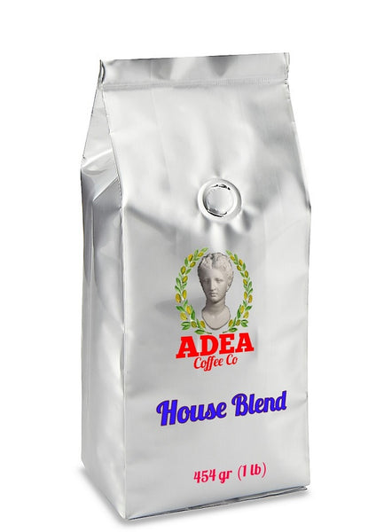Adea House Blend Roasted Whole Bean Coffee 454 g (1 lb)