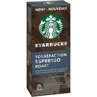 Starbucks by Nespresso, Espresso Single Serve 10 Capsules